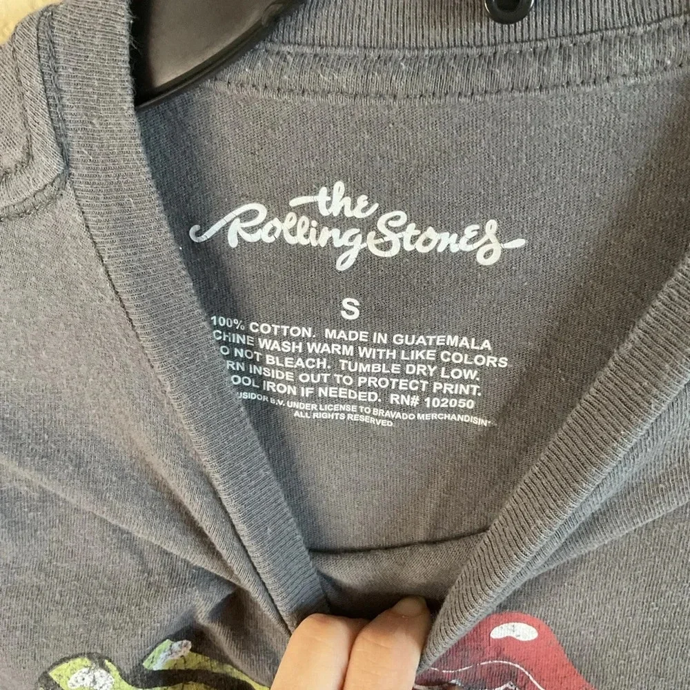 Rolling Stones Womens‎ Short Sleeve Boyfriend Graphic T-Shirt Size Small